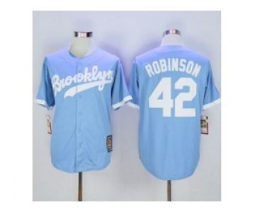 mlb jerseys los angeles dodgers #42 robinson lt.blue