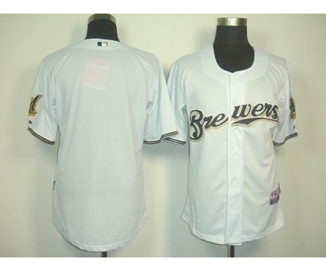 mlb milwaukee brewers blank white