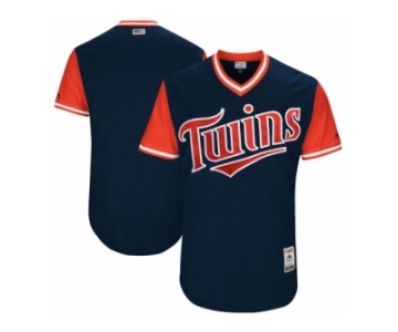 Men's 2017 Little League World Series Minnesota Twins Navy Jersey