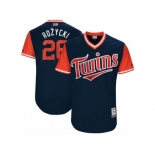 Men's 2017 Little League World Series Twins Max Kepler #26 Rozycki Navy Jersey