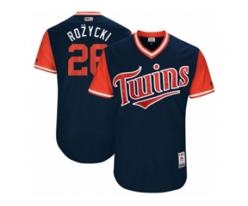Men's 2017 Little League World Series Twins Max Kepler #26 Rozycki Navy Jersey