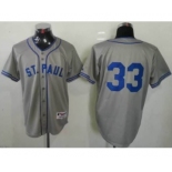 mlb jerseys minnesota twins #33 morneau grey[2013]