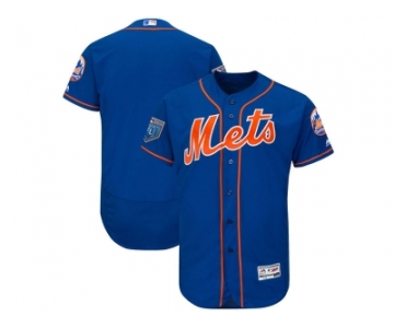 Men New York Mets Customized Majestic Royal 2018 Spring Training Flex Base Team Jersey