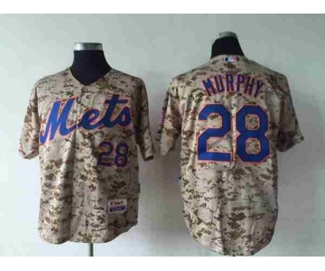 mlb jerseys new york mets #28 murphy camo