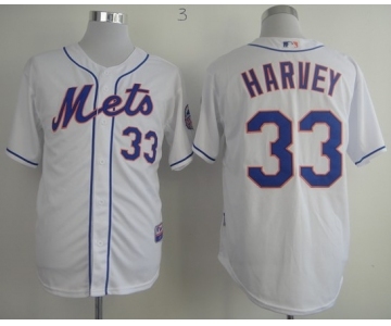 mlb jerseys new york mets #33 harvey white[2013 mlb all star patch]