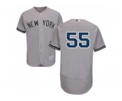 Men New York Yankees #55 Sonny Gray Grey Flexbase Authentic Collection Stitched MLB Jersey