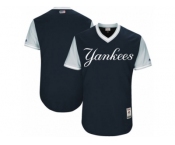 Men's 2017 Little League World Series New York Yankees Navy Jersey