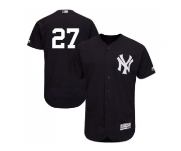 New York Yankees #27 Giancarlo Stanton Navy Blue Flexbase Authentic Collection Stitched MLB Jersey