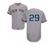 New York Yankees #29 Todd Frazier Grey Flexbase Authentic Collection MLB Jersey