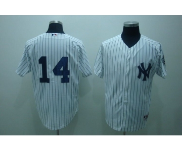 mlb new york yankees #14 granderson white