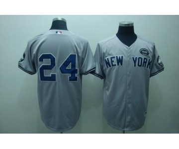 mlb new york yankees #24 cano grey(gms the boss)