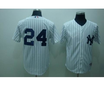 mlb new york yankees #24 cano white 2010
