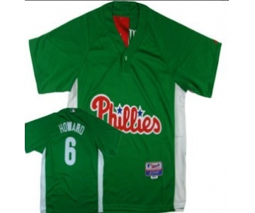 mlb Philadelphia Phillies #6 Howard Green