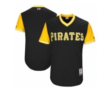 Men's 2017 Little League World Series Pittsburgh Pirates Black Jersey