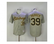 Pittsburgh Pirates #39 Dave Parker Grey Strip 1997 Turn Back The Clock Stitched MLB Jersey