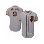 Men's Majestic San Francisco Giants #9 Matt Williams Gray Flexbase Authentic Collection MLB Jersey