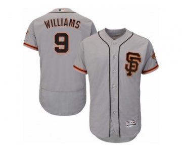 Men's Majestic San Francisco Giants #9 Matt Williams Gray Flexbase Authentic Collection MLB Jersey