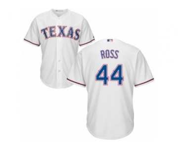 Men's Majestic Texas Rangers #44 Tyson Ross Replica White Home Cool Base MLB Jersey