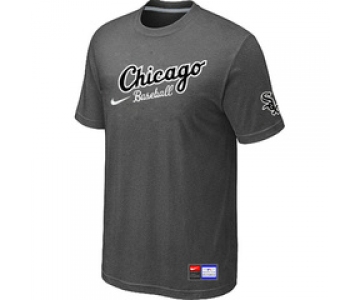 MLB Chicago White Sox Nike Away Practice T-Shirt D.Grey