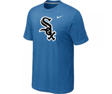 MLB Chicago White Sox Nike Heathered light Blue Club Logo T-Shirt