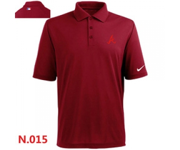 Nike Atlanta Braves 2014 Players Performance Polo -Red