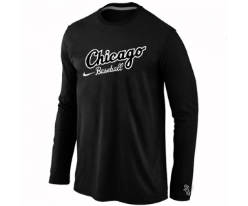 Chicago White Sox Long Sleeve T-Shirt Black