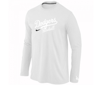 Los Angeles Dodgers Long Sleeve T-Shirt White