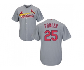 Youth St.Louis Cardinals #25 Dexter Fowler Grey Cool Base Stitched MLB Jersey