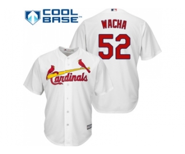 Youth St.Louis Cardinals #52 Michael Wacha White Cool Base Stitched MLB Jersey