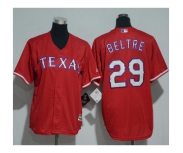 Youth Texas Rangers #29 Adrian Beltre Red Cool Base Stitched MLB Jersey