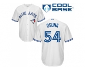 Youth Toronto Blue Jays #54 Roberto Osuna White Cool Base Stitched MLB Jersey