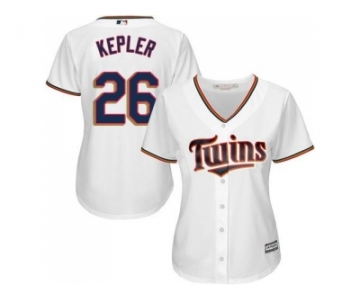 Women's Minnesota Twins #26 Max Kepler White Home Stitched MLB Jersey
