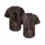 Youth Atlanta Braves #3 Dale Murphy Camo Realtree Collection Cool Base Stitched MLB Jersey