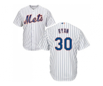 Youth New York Mets #30 Nolan Ryan White(Blue Strip) Cool Base Stitched MLB Jersey