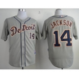 youth mlb jerseys detroit tigers #14 jackson grey