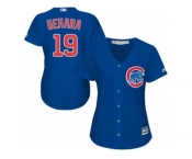 Women's Majestic Chicago Cubs #19 Koji Uehara Replica Royal Blue Alternate MLB Jersey