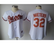 MLB Women Jerseys Baltimore Orioles #32 wieters white