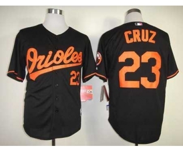 youth mlb jerseys baltimore orioles #23 cruz black