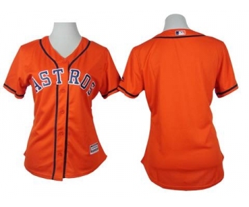women mlb jerseys houston astros blank orange