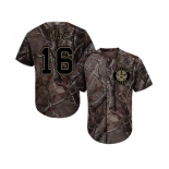 Youth Houston Astros #16 Aledmys Diaz Authentic Camo Realtree Collection Flex Base Baseball Jersey