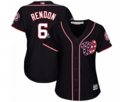 Women's Washington Nationals #6 Anthony Rendon Authentic Navy Blue Alternate 2 Cool Base 2019 World Series Bound Baseball Jersey