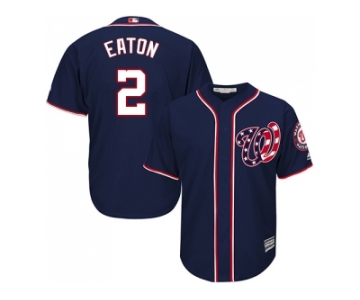 Youth Washington Nationals #2 Adam Eaton Navy Blue Cool Base Stitched MLB Jersey