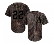 Youth Arizona Diamondbacks #22 Jake Lamb Camo Realtree Collection Cool Base Stitched MLB Jersey