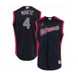 Youth Arizona Diamondbacks #4 Ketel Marte Authentic Navy Blue National League 2019 Baseball All-Star Jersey