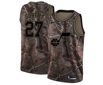 Women's Nike Utah Jazz #27 Rudy Gobert Swingman Camo Realtree Collection NBA Jersey