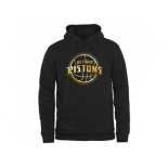 Detroit Pistons Gold Collection Pullover Hoodie Black