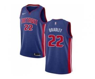Nike Detroit Pistons #22 Avery Bradley Blue NBA Swingman Icon Edition Jersey