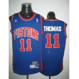 nba detroit pistons #11 thomas blue[swingman]