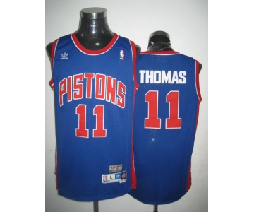 nba detroit pistons #11 thomas blue[swingman].