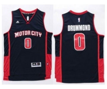 nba jerseys detroit pistons #0 andre drummond black